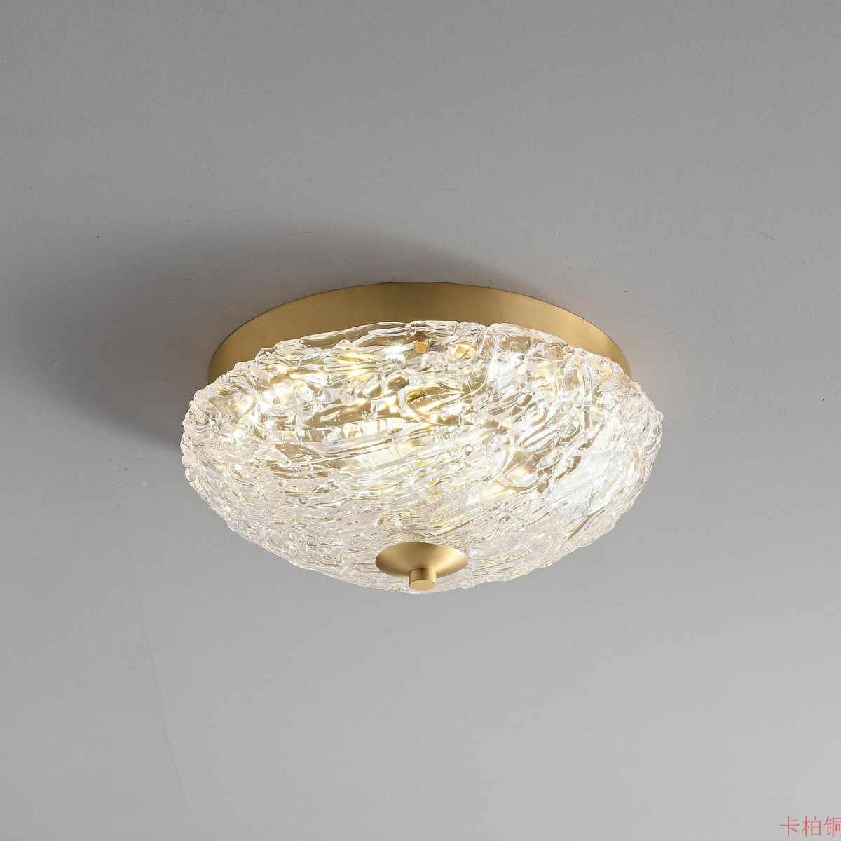 灯卧室新款阳轻铜现代书房卧全主北欧灯简约奢吸顶灯餐厅美式台灯