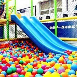 50pcs/lot ocean ball plastic color mixing soft round balls b