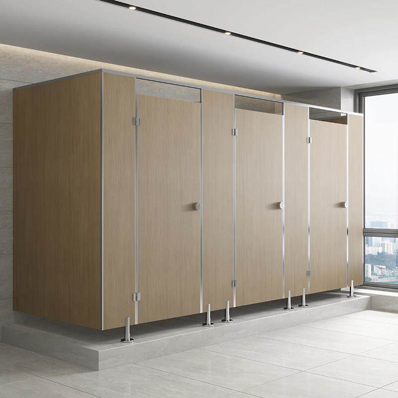 公共卫生间隔断 抗倍特PVC防水板厕所洗手间隔断板学校厂房隔墙门