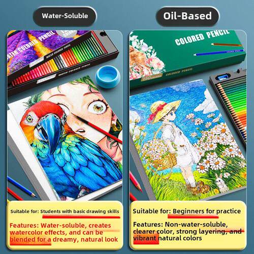 专业画笔水彩铅笔套装着色笔