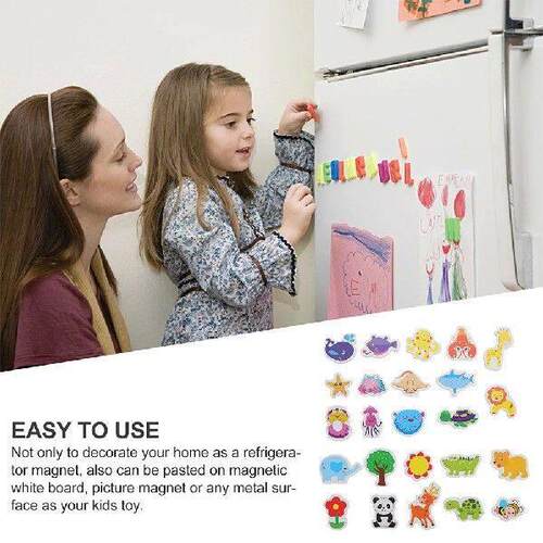 Refrigerator Magnetic Sticker Insect Marine Animal Fridge