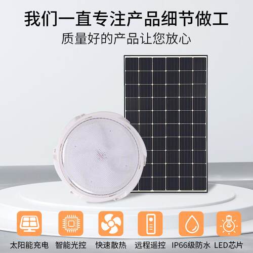 新款直销跨境吸顶灯室内卧室户外走廊现代简约遥控家用LED感应照