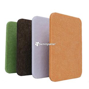 影音室聚酯纤维吸音板9mm厚琴房墙面装饰环保聚脂纤维棉隔音材料