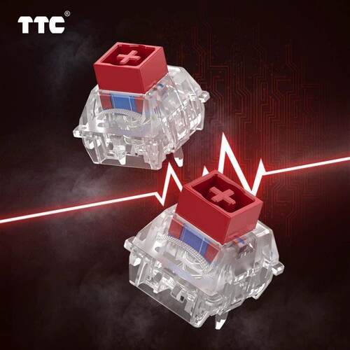 TTC万磁王轴RGB版 磁轴键盘轴体开 关 更HiFi麻将更透亮 榫卯结构
