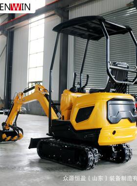 小挖机工程家用勾挖土农源用微微型工程挖钩机小型众1.2SLL吨挖掘