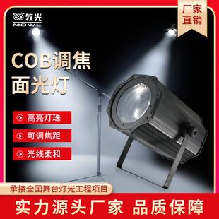 300w户外防水可调焦COB面光灯led变焦专业舞台聚光灯补光射灯
