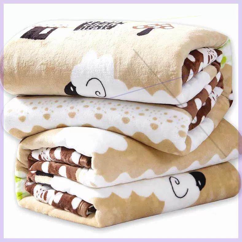 冬季超柔速热毯子珊瑚绒法兰绒毛毯多用单双人学生宿舍盖毯床单