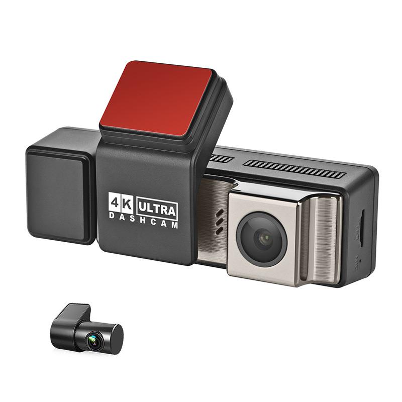 025新款超A清全景行车记录仪4K+1KK+1GPSD74500AS红外走线停车监2