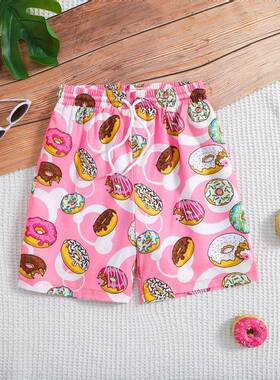 S 63952 3D print men's loose swim shorts 3D 印花士宽松游泳