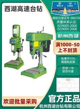 杭州西湖高速台钻Zwg-4 Z406B Z403小玉钟高精度小孔钻220V