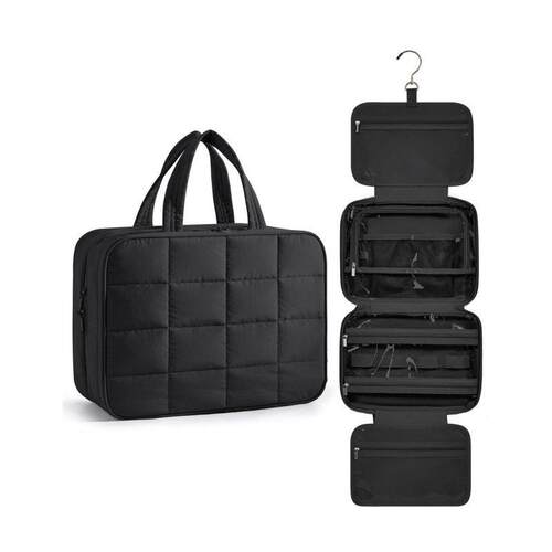 Toilet bag with jewelry storage bag hanging toilet bag fluf