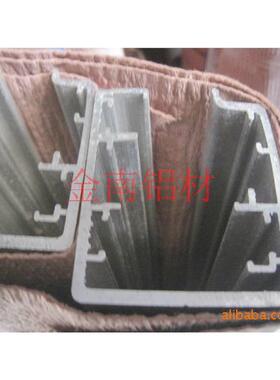 建筑铝型材 阳光房材铝氧加工 帐篷铝型 铝合金QZW隔板 挤材压化