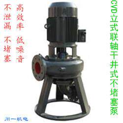 川源CVDC立式联轴式干井式不堵塞泵