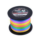 高0强拉力五力彩4编大马鱼线主线10米路亚钓鱼PE五彩4编1线渔具0