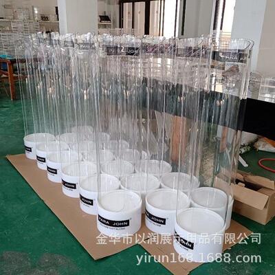 以润牌亚克力U型护颈枕展示架 乘车飞机头枕陈列架旅行枕展柜