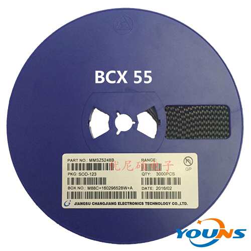 贴片三极管 BCX56-16 丝印：BL 晶体管 NPN 1A 80V SOT-89