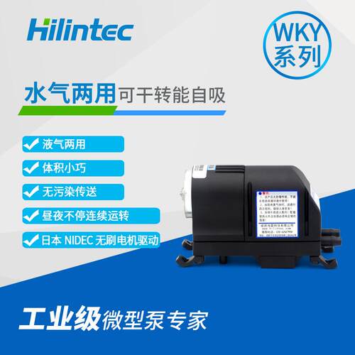 海霖WKY微型液泵 小型水气两用真空微型泵 工业级12V/24V微型水泵
