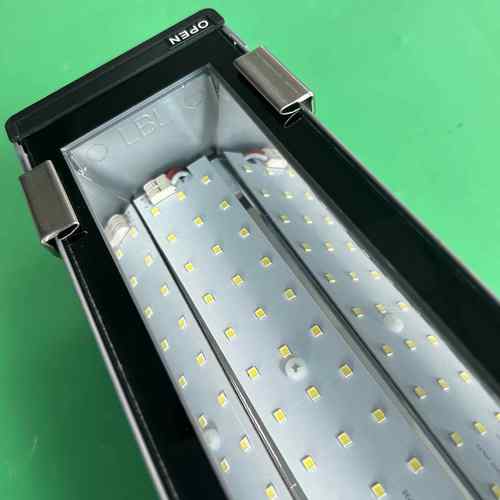 30W铝合金三防灯外壳支架 铝材应急双管三防隧道LED日光灯套件