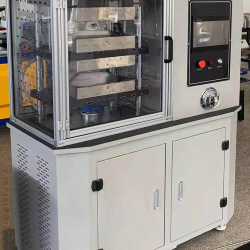 厂家供全自动平板料硫化机橡室胶塑实验制样KY6007A压直片机专用
