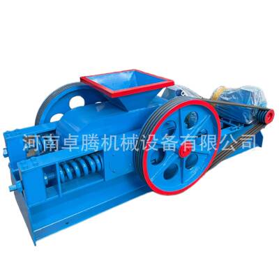 煤炭煤渣挤压制砂机食品化工粉碎机齿辊式粉碎机砖厂用对辊制砂机