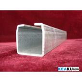 C50C60镀锌c型钢异型钢导轨滑轨C型槽移动小滑轮电缆线吊滑轮