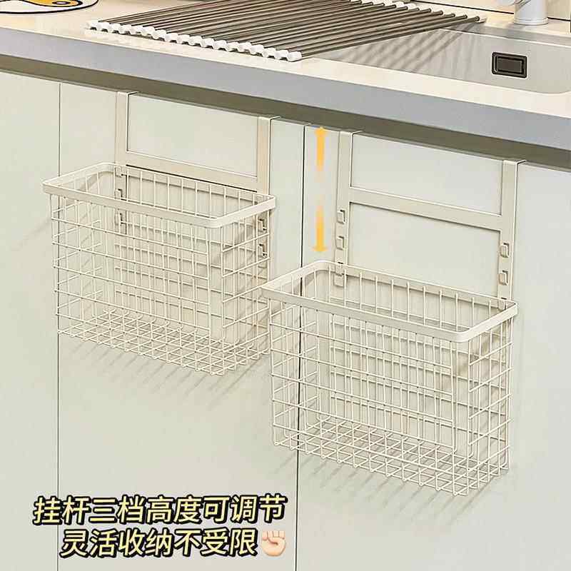 厨房纸巾架保鲜膜抹布收纳挂架纸巾架橱柜柜