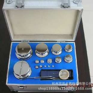 法码 1kg天平校准砝码 M1级高精度1mg 1mg 500g标准砝码 不锈钢套装