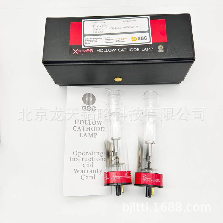 澳大利亚GBC原装原子吸收空心阴极灯P803砷As/P826铁Fe /P828铅Pb