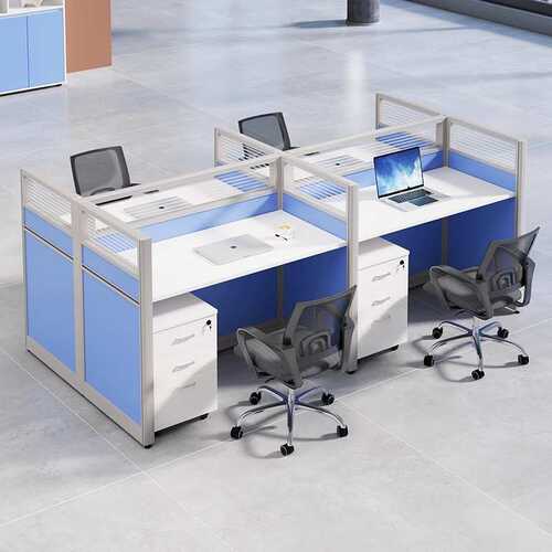 屏风办公6职员定制办公桌屏风位来图现代卡位桌员工电脑桌人简约