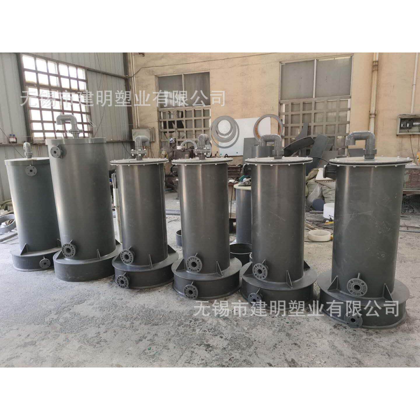 酸雾吸收器PVC水喷淋酸雾吸收器直径500废气处理设备中和式定制