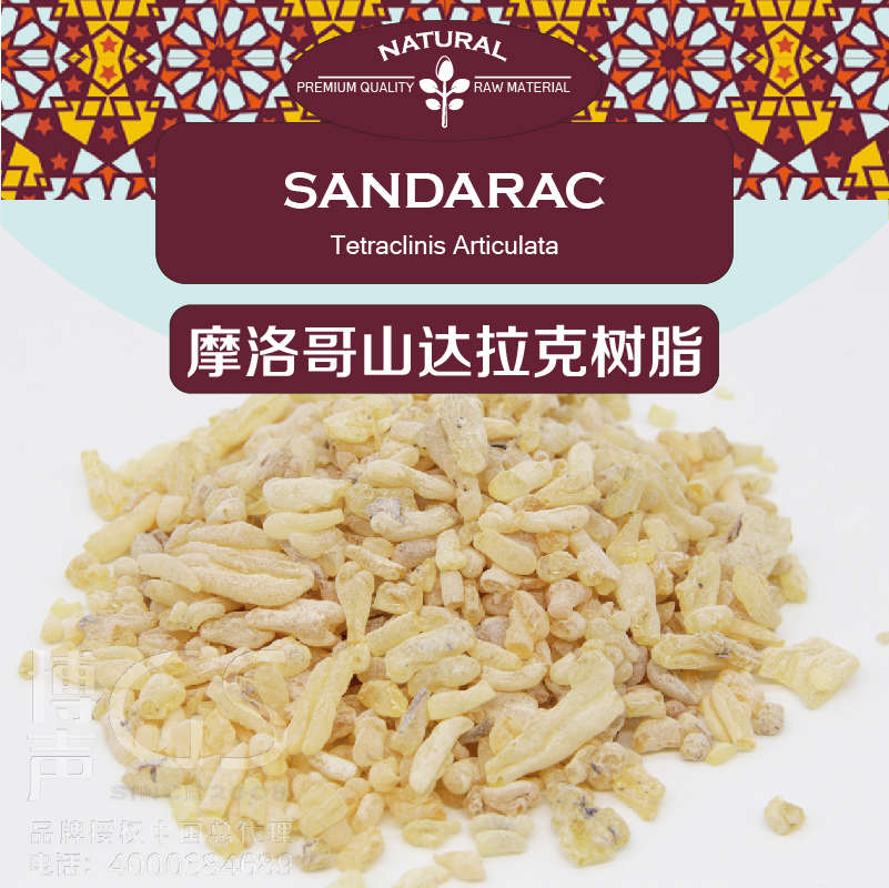 进口摩洛哥山达拉克山达胶山达脂Sandarak虫胶漆乐器漆树脂原料