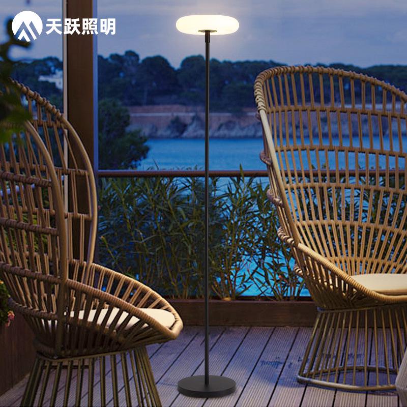 户外太阳能草坪灯阳台露营防水落地灯简约别墅花园庭院露台氛围灯