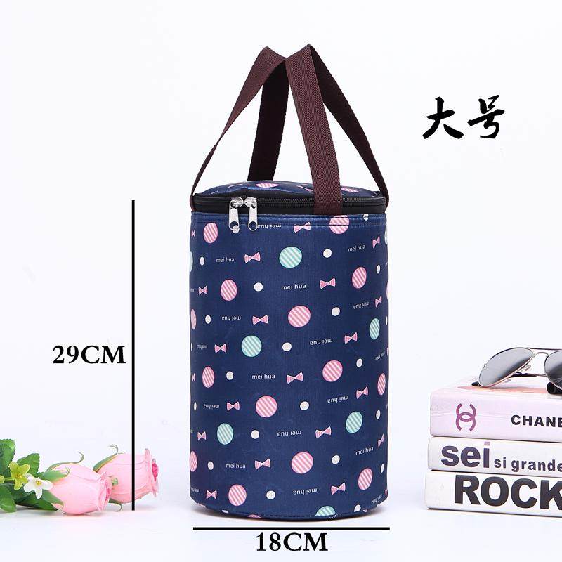 2024保温桶饭盒袋保温包大容量带饭不锈钢套保温保鲜铝箔圆形餐包,收纳整理,饭盒袋,淘宝优惠券,粉丝福利购,淘宝优惠卷