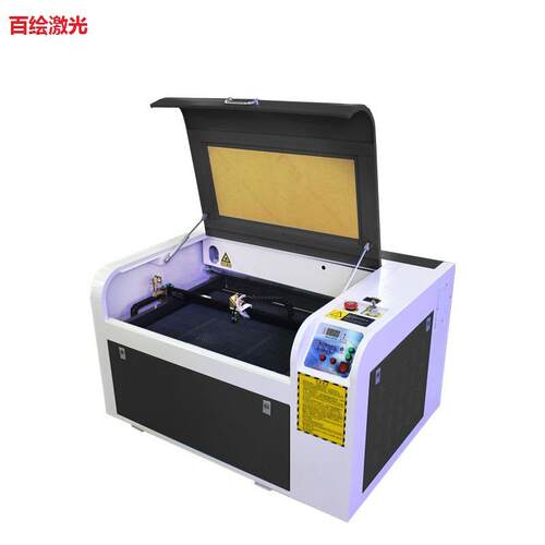 激光雕刻机皮革金葱纸蛋糕插牌毛毡无纺布亚克力PU小型切割机精密