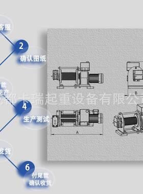 厂家应紧型电动卷扬机SCG电动磁制钢丝绳绞车凑供 工业一字型卷扬