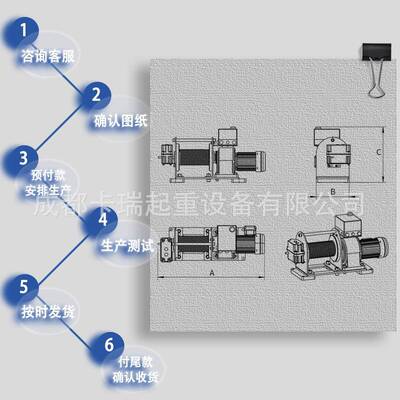 厂家应紧型电动卷扬机SCG电动磁制钢丝绳绞车凑供 工业一字型卷扬