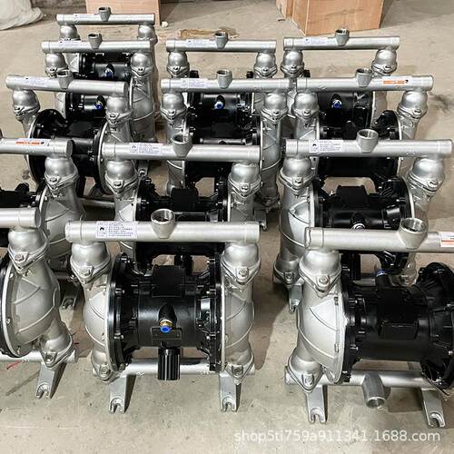 温州映夕气动隔膜泵铝合金PPL工程塑料QBY-15/40不锈钢抽胶水气动