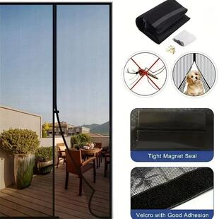for Screen Magnetic Net Curtain Insect Door Mosquito Window