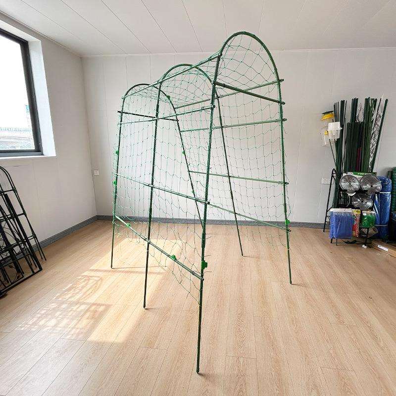 厂家植物爬藤架花盆支架花架葡萄架拱门架百香果大棚黄瓜攀爬架