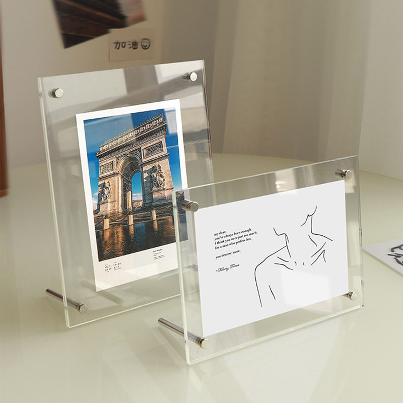 亚克力明信片照片DIY亲子装饰画