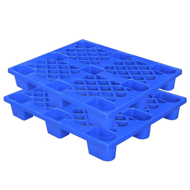 塑料卡板九脚叉车栈板加厚防潮垫板托盘仓储重型货物卡板托盘叉车