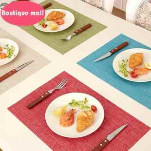 table mats food heat coasters plate bowls mat tableware