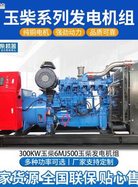 00KW6MJ500柴油发电机组高压全铜无刷大功率发电机工厂静音