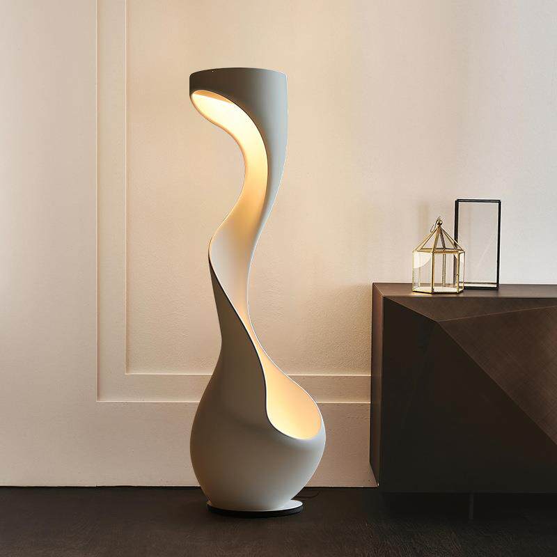 现代艺术风落地灯客厅沙发旁边高级感氛围落地灯创意卧室落地灯