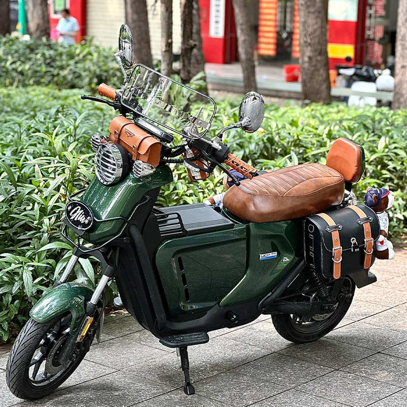小牛电动车配件大全复古改造手把套大灯罩装饰挡风板电瓶车把套