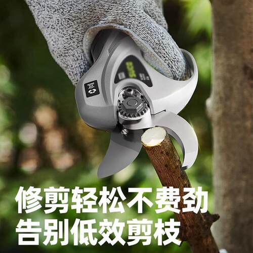 电动TJN续修枝剪户外果树园林高枝剪机修锂电长航枝粗剪高枝锯