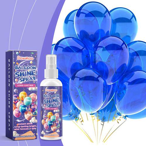DOWMOO Balloon Shimmer Spray: A lustrous, gleaming spray tha