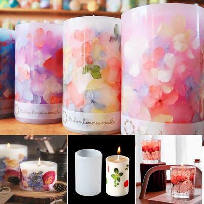 Candle Making Silicone Mold DIY Candle Tools Cylinder Hexago