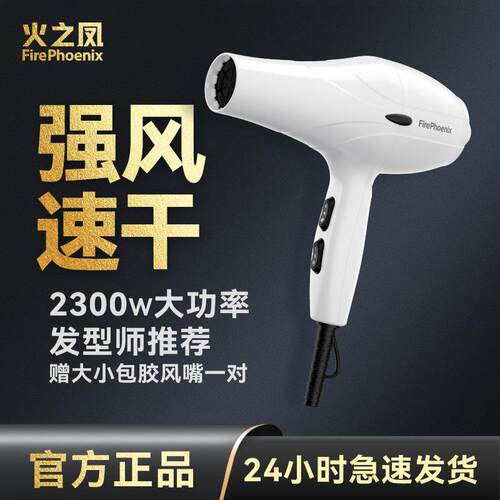 火之凤吹风机家用大功率理髲店专用发型师发廊大风力速干 干吹风