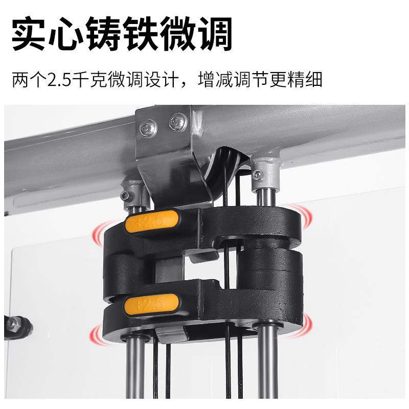 小飞鸟综合训练器专业龙门架商用健身房工作室双滑轮飞鸟健身器材